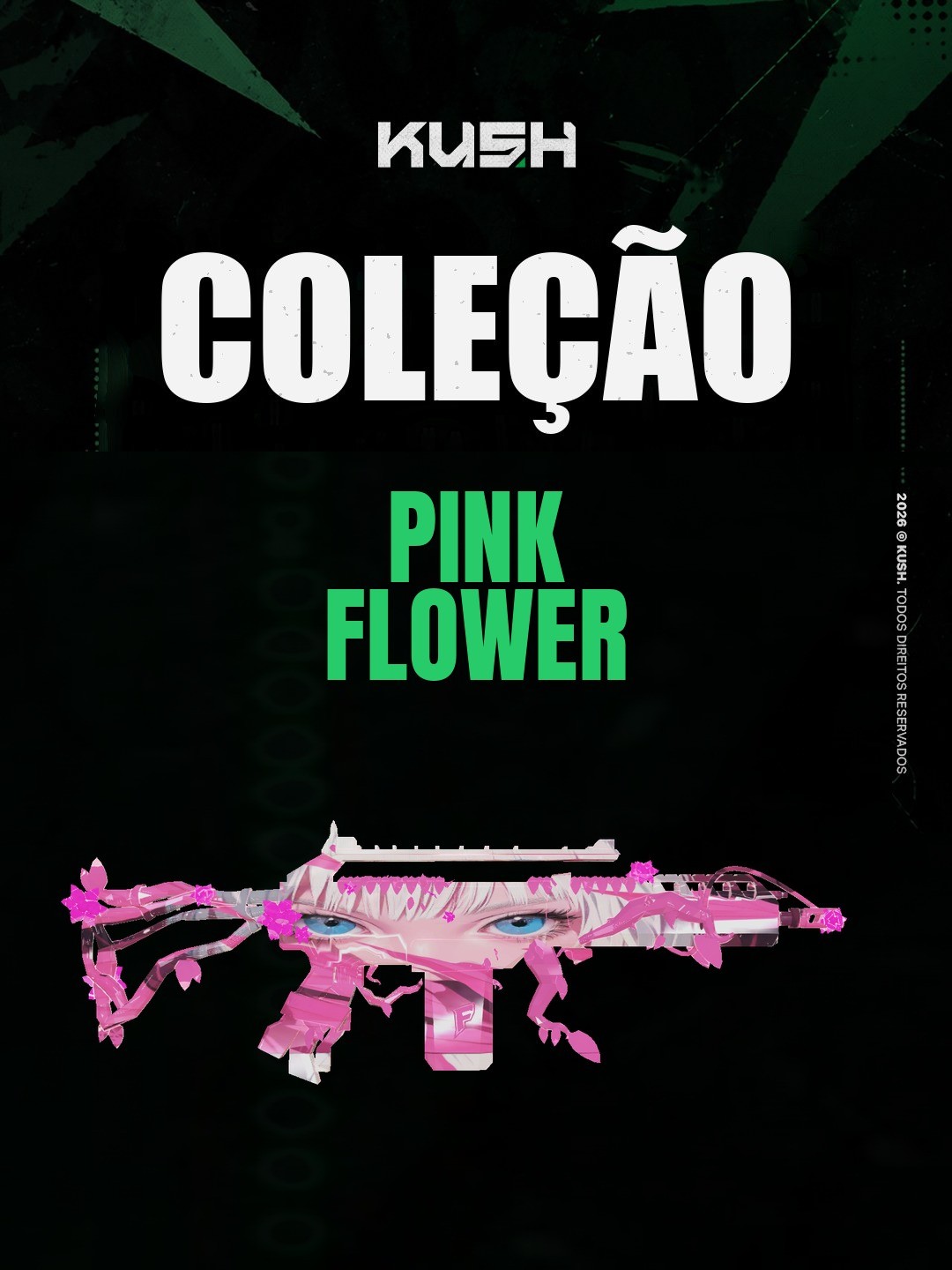 Pink Flower - 1 dia