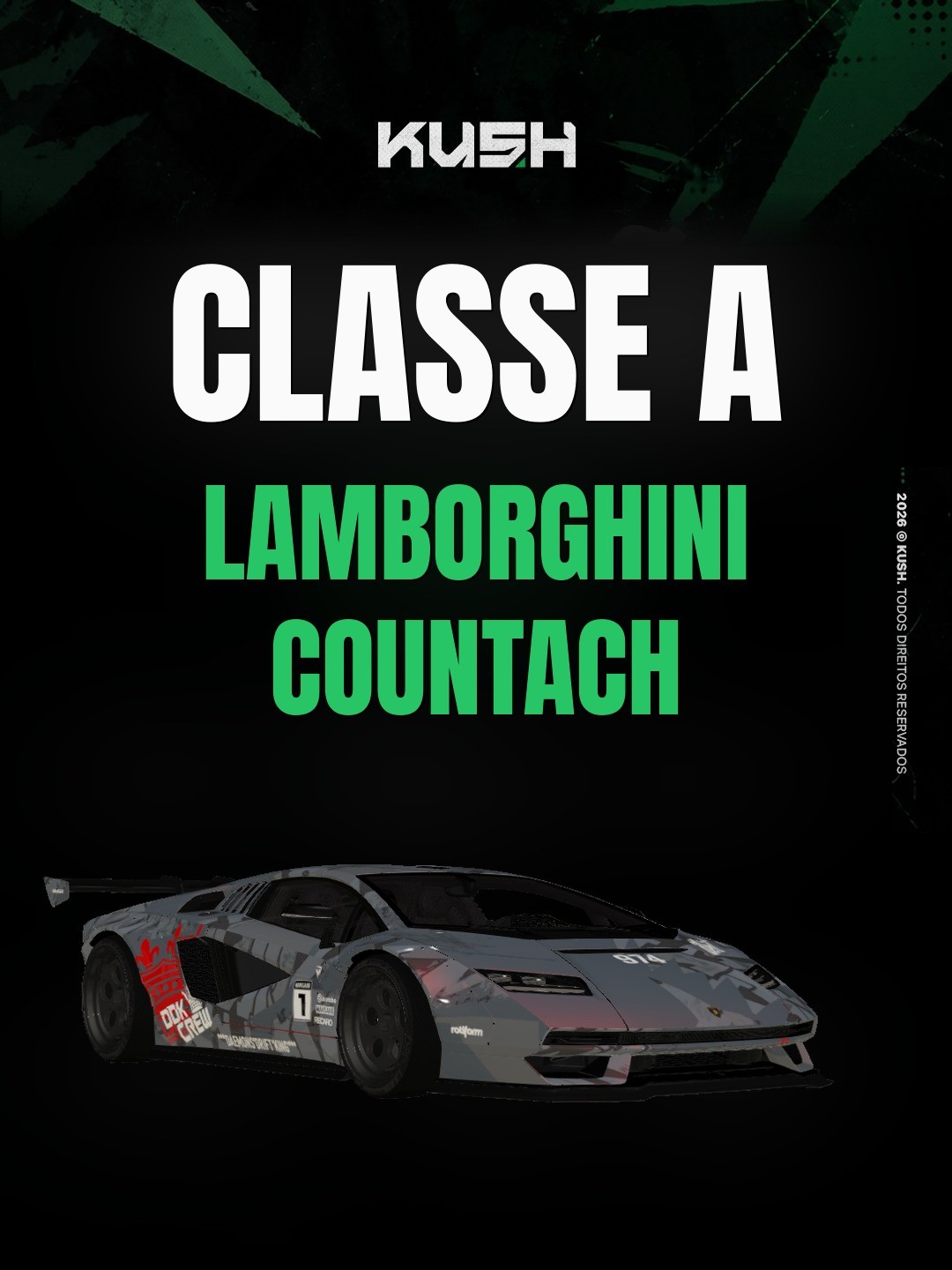 Lamborghini Countach - 1 dia