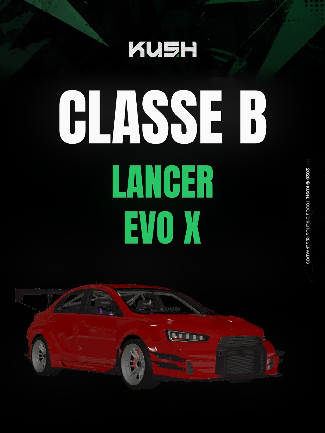Lancer Evo X - 1 dia