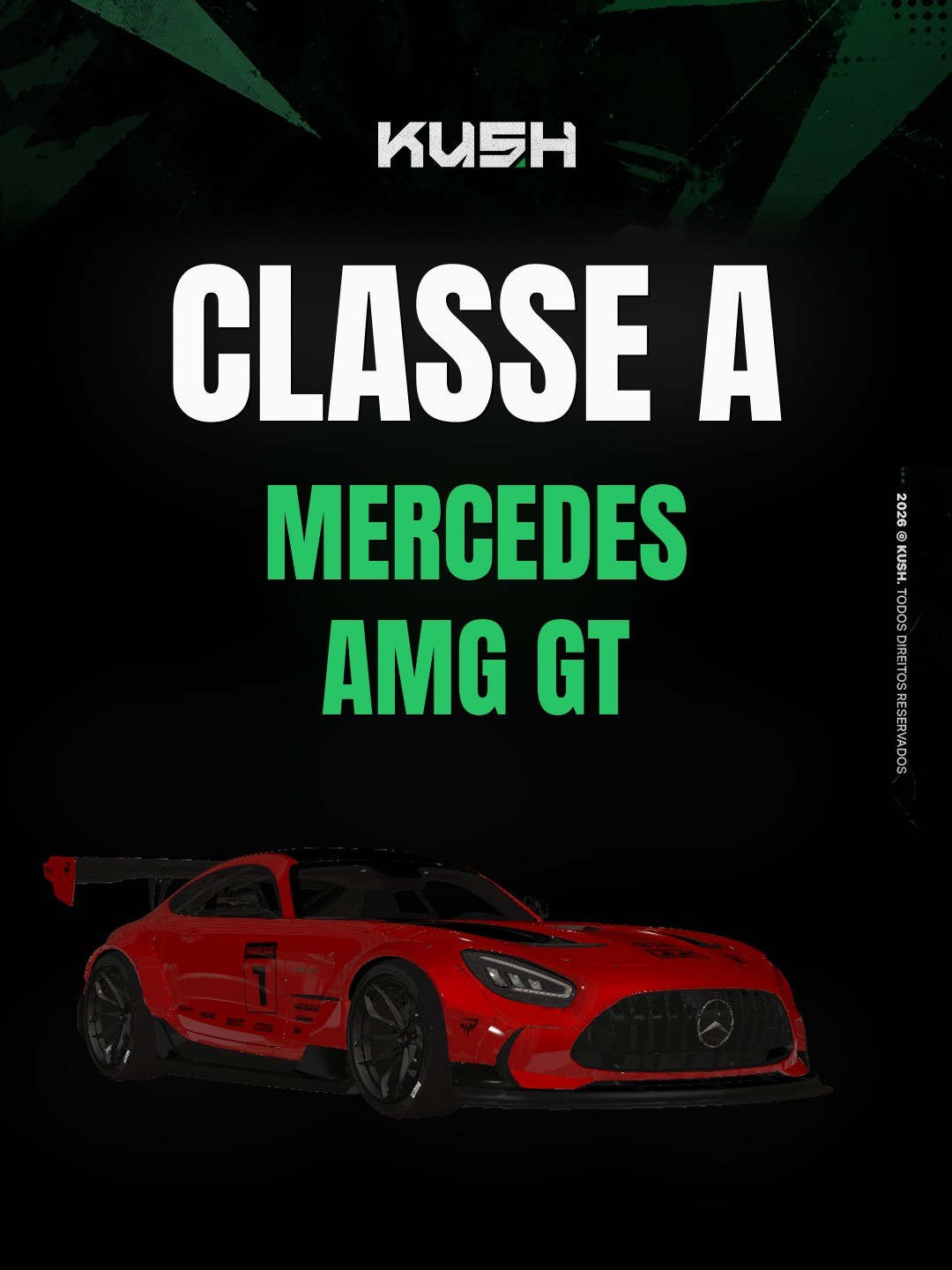 Mercedes AMG GT - 1 dia